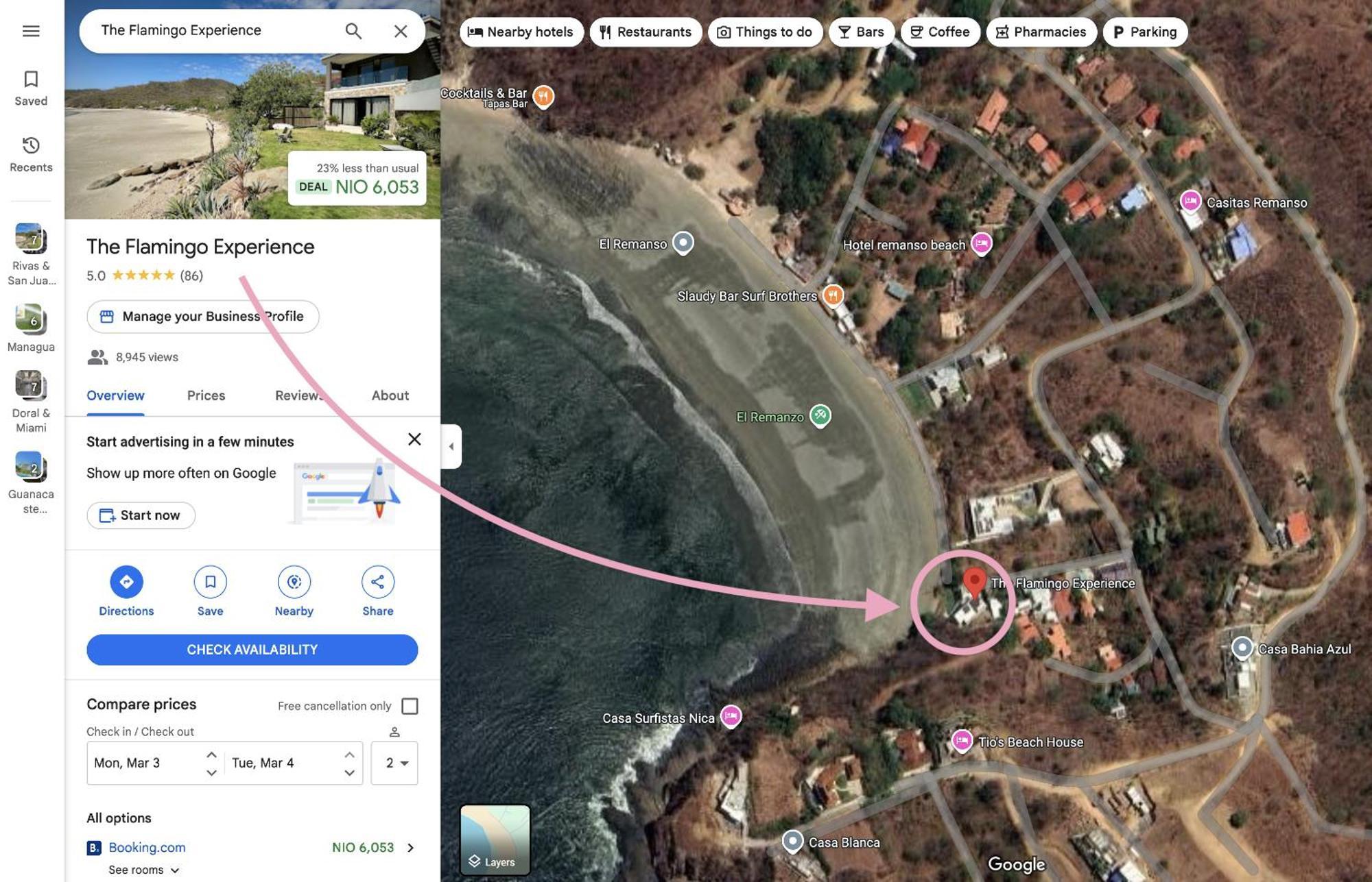 The Flamingo Experience Bed & Breakfast San Juan del Sur Luaran gambar